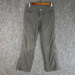 KUHL Splash Womens Cargo Pants Gray Size L 12 Outdoor Hiking Travel Casual